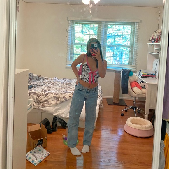 zebra print camisole - Picture 3 of 3